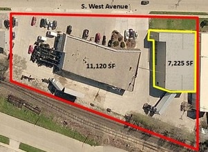 1230 S West Ave, Waukesha, WI - Aerial map view