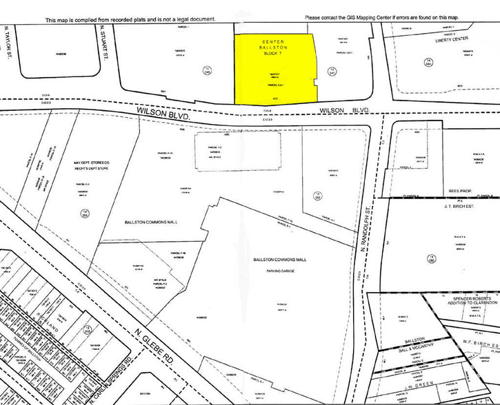 4121 Wilson Blvd, Arlington, VA à louer - Plan cadastral - Image 2 de 7