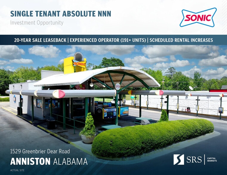 1529 Greenbrier Dear Rd, Anniston, AL for sale - Building Photo - Image 1 of 7