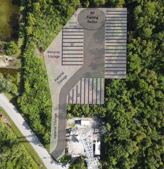 730 Cidco Rd, Cocoa, FL à louer - Plan de site - Image 1 de 3