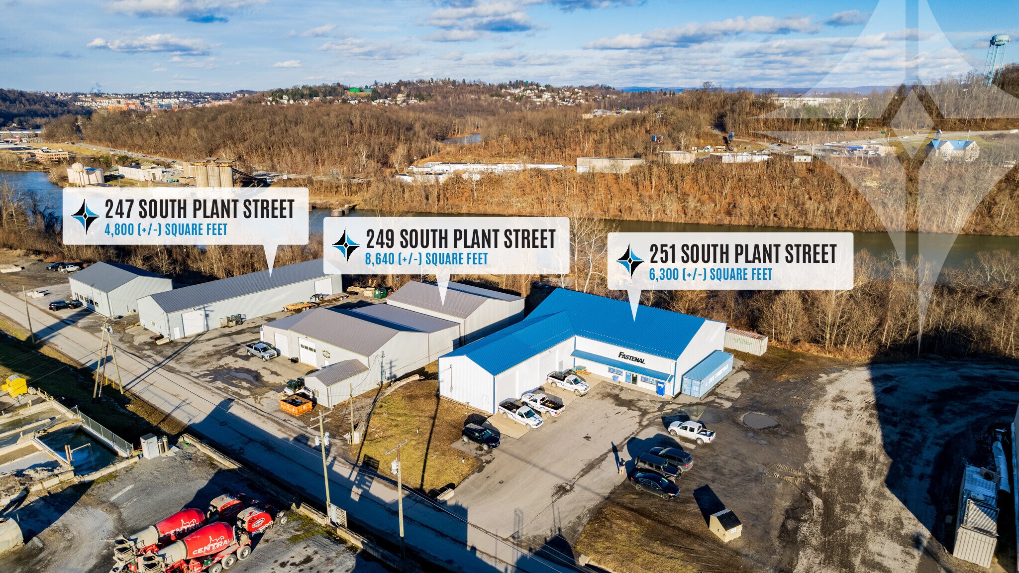 247, 249, 251 S. Plant Street portefeuille de 3 propriétés à vendre sur LoopNet.ca Photo du bâtiment- Image 1 de 50