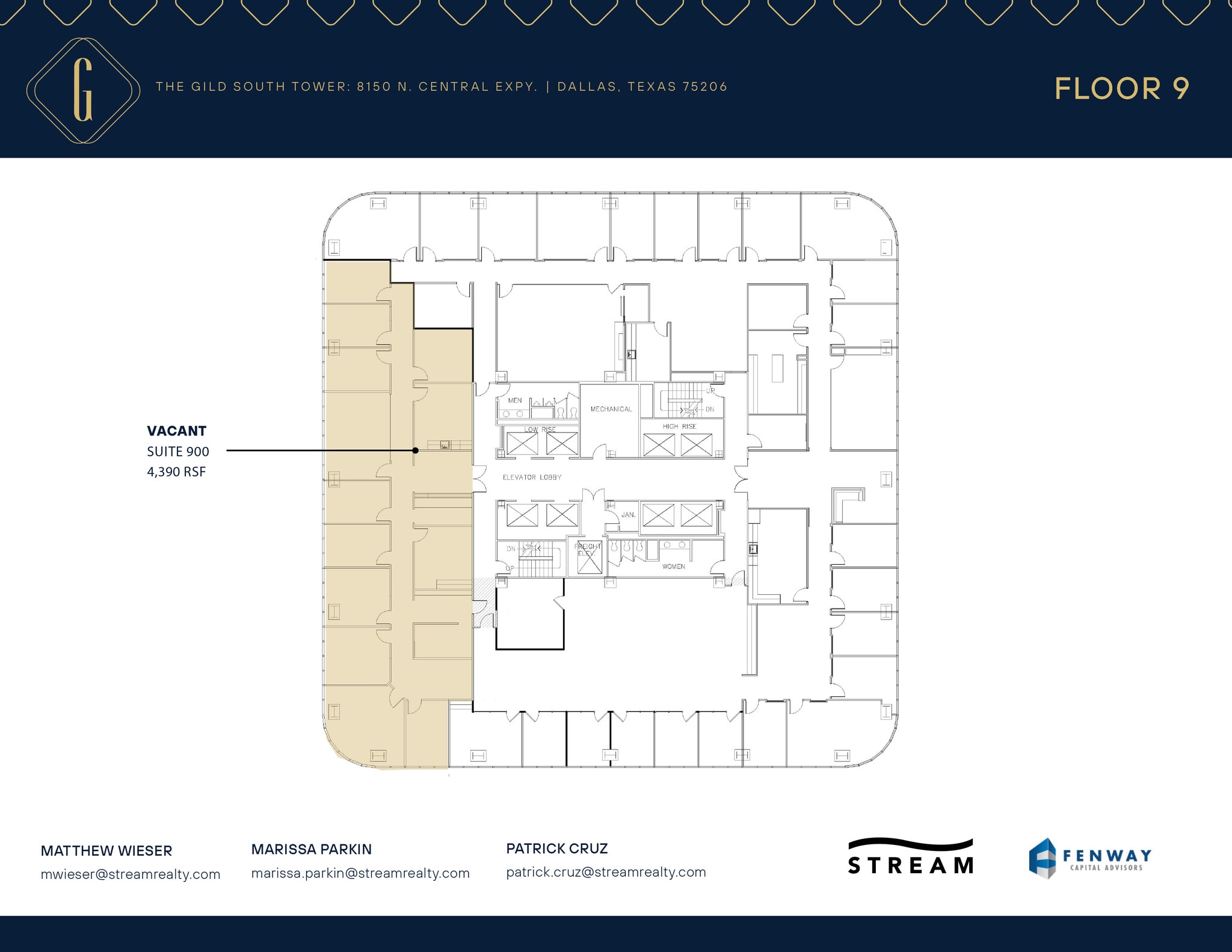 8350 N Central Expy, Dallas, TX for lease Floor Plan- Image 1 of 1