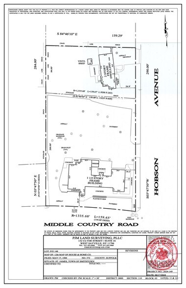 769 Middle Country Rd, Saint James, NY à louer - Plan de site - Image 1 de 7