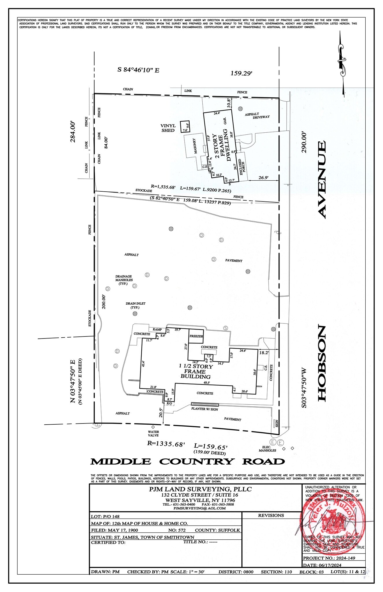 769 Middle Country Rd, Saint James, NY à louer Plan de site- Image 1 de 8