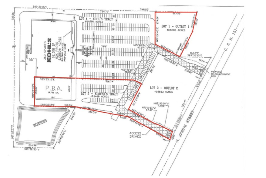 N Spring St, Beaver Dam, WI for sale - Site Plan - Image 2 of 2