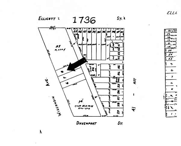 4837 Wisconsin Ave NW, Washington, DC à louer - Plan cadastral - Image 2 de 4