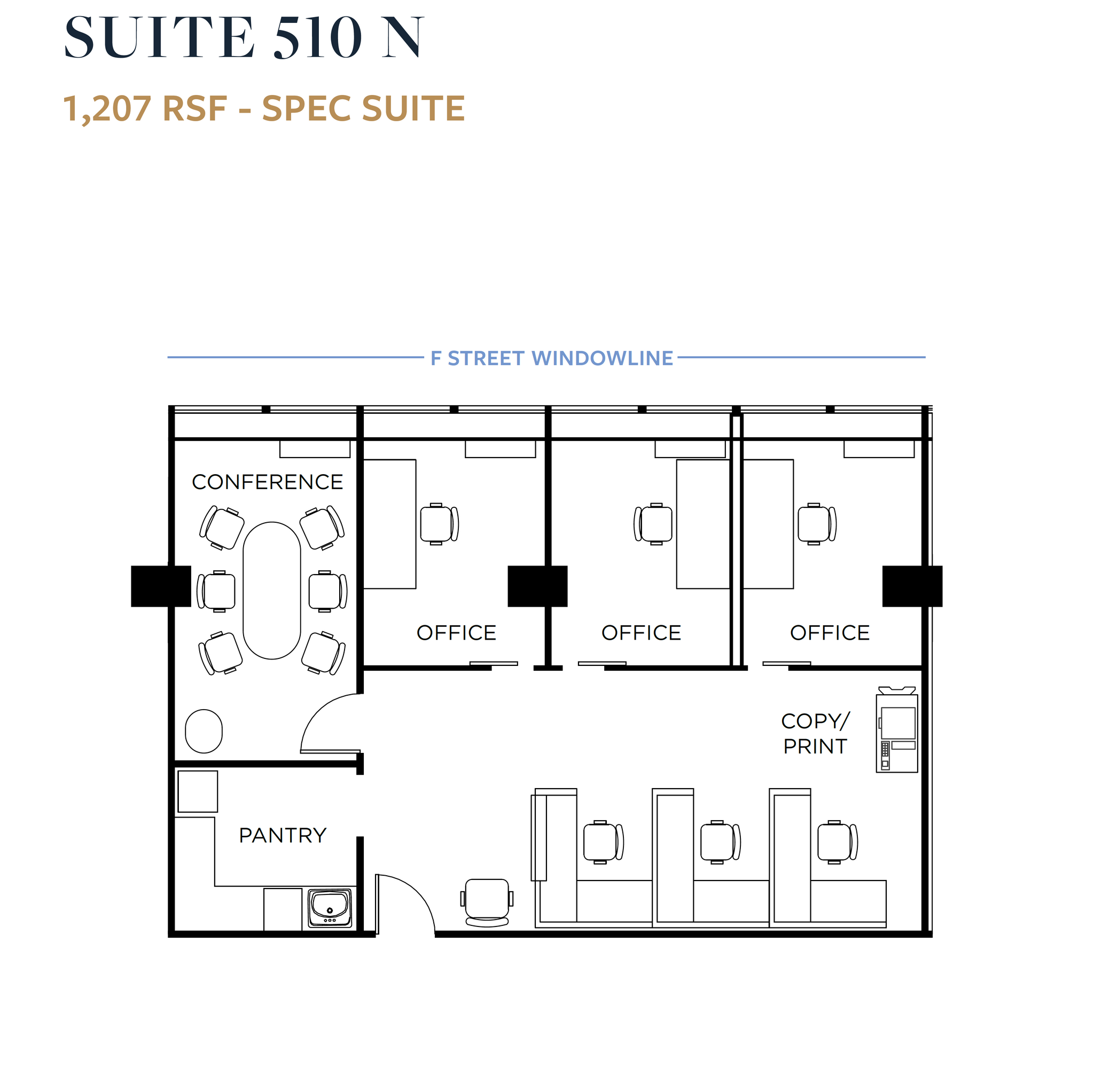 1331 Pennsylvania Ave NW, Washington, DC à louer Plan d’étage- Image 1 de 1