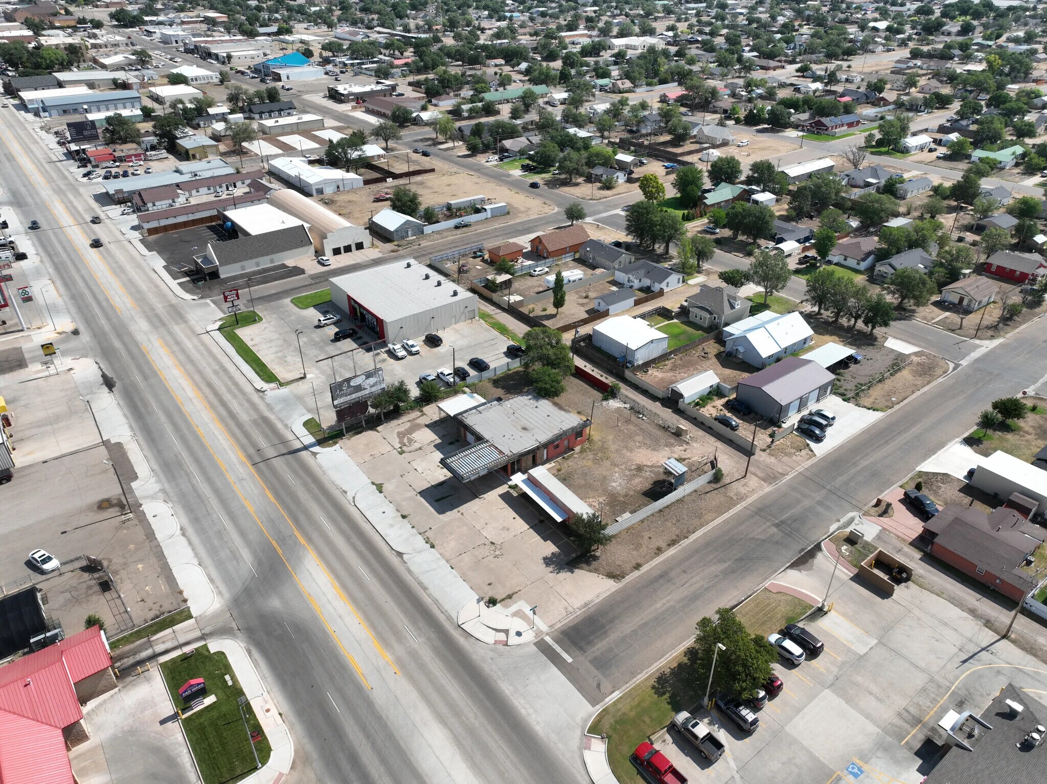 1123 S Dumas Ave, Dumas, TX for sale Aerial- Image 1 of 4