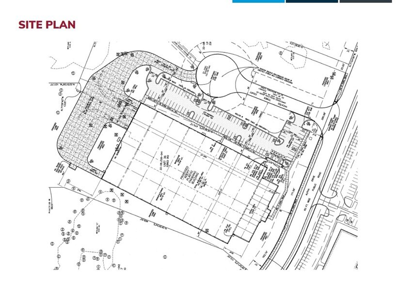 48668 Alpha Dr, Wixom, MI à louer - Plan de site - Image 3 de 4