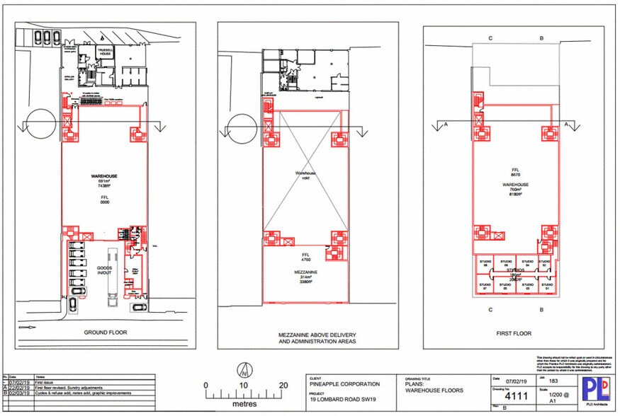19 Lombard Rd, Londres à louer - Plan d’étage - Image 2 de 3