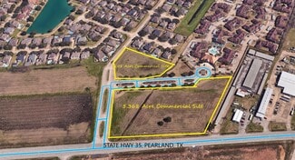 Plus de détails pour 4124 Main Street State Highway, Pearland, TX - Terrain à vendre