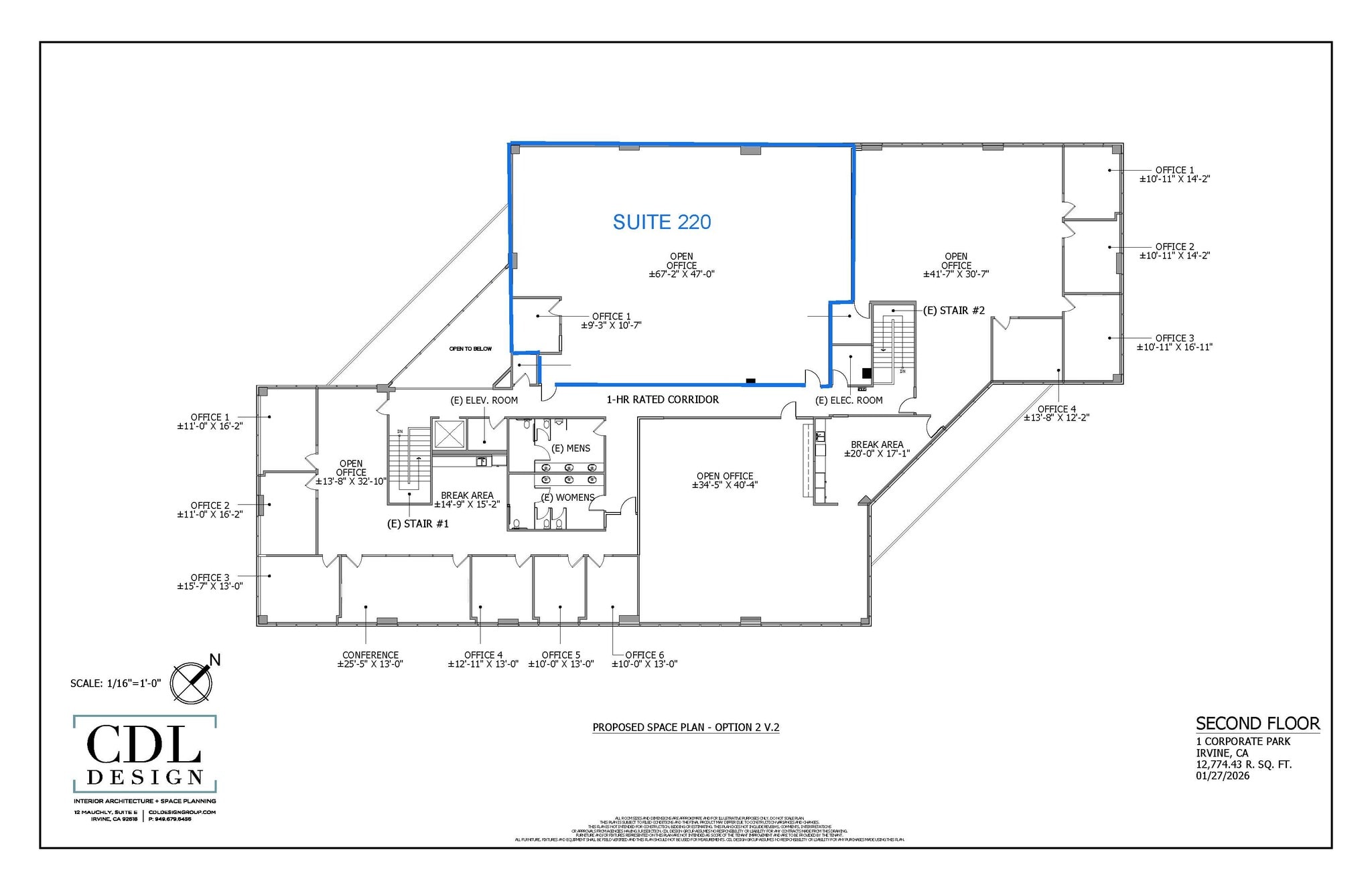 1 Corporate Park, Irvine, CA for lease Floor Plan- Image 1 of 1