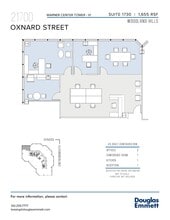 21700 Oxnard St, Woodland Hills, CA à louer Plan d’étage- Image 1 de 1