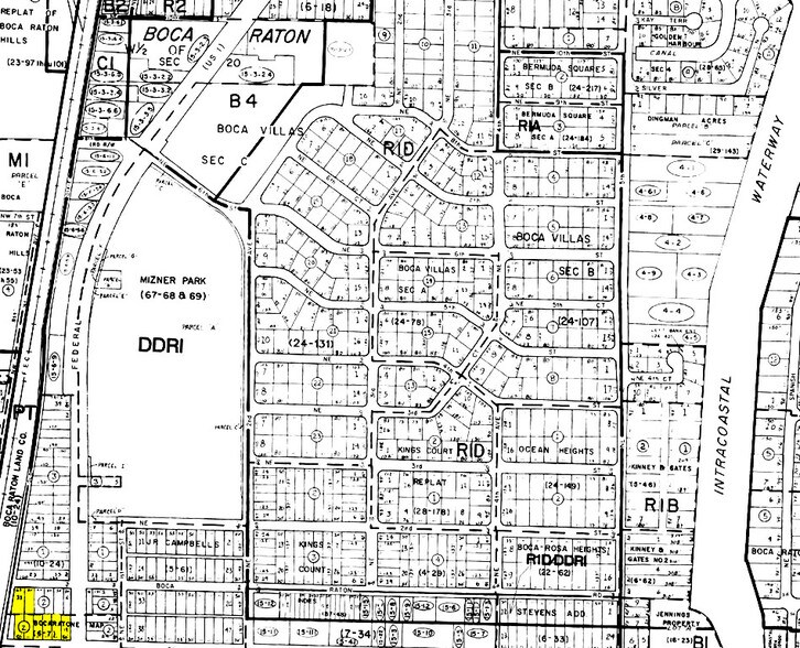 1 N Federal Hwy, Boca Raton, FL à louer - Plan cadastral - Image 2 de 15