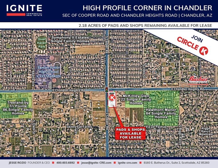 S Cooper Rd & Chandler Heights Rd, Chandler, AZ à louer - Photo du bâtiment - Image 1 de 7