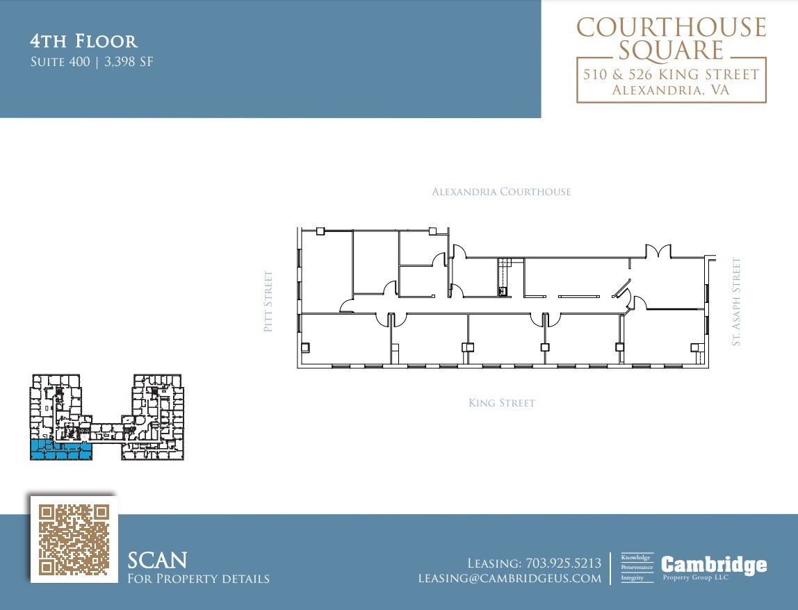 510-526 King St, Alexandria, VA for lease Floor Plan- Image 1 of 1