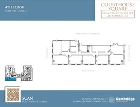 510-526 King St, Alexandria, VA for lease Floor Plan- Image 1 of 1