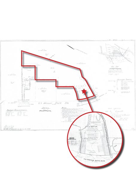 727 US Highway 206, Andover, NJ à vendre - Plan de site - Image 3 de 3