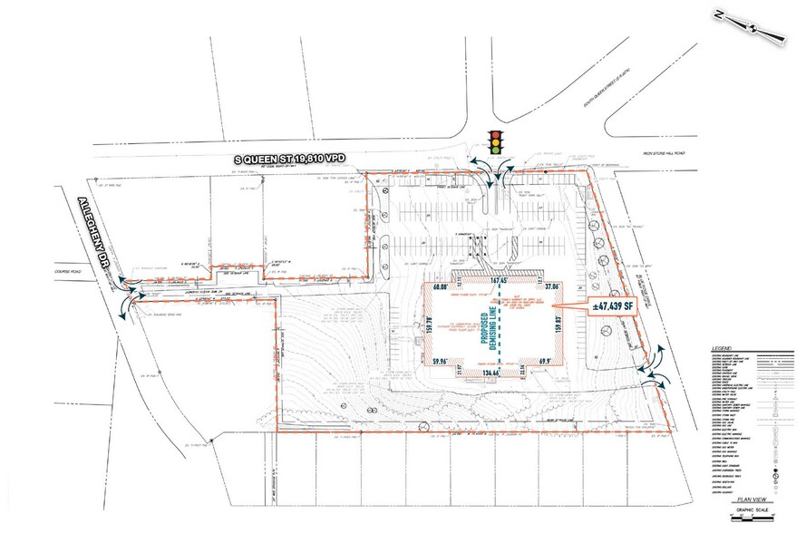 2720 S Queen St, Dallastown, PA à louer - Plan de site - Image 2 de 2