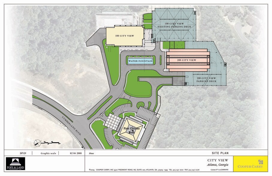 3340 Cumberland Blvd, Atlanta, GA à louer - Plan de site - Image 2 de 2
