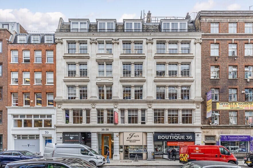 36-38 Hatton Garden, Londres à louer - Photo du bâtiment - Image 3 de 8