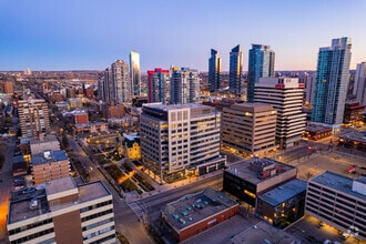1221 8th St SW, Calgary, AB - AERIAL  map view - Image1