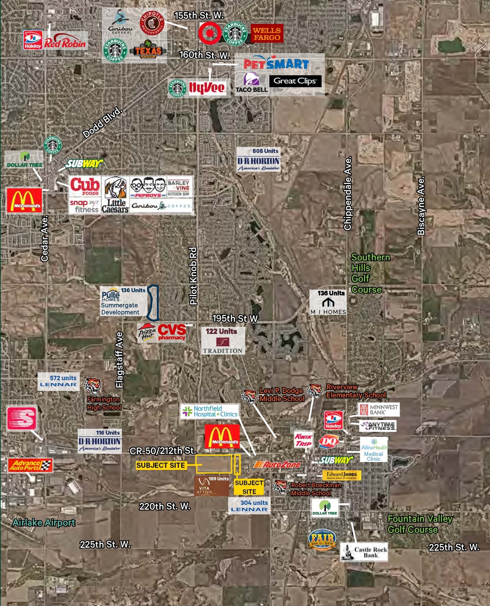 SEQ of CR 50 and Pilot Knob Road St, Farmington, MN for sale Building Photo- Image 1 of 4