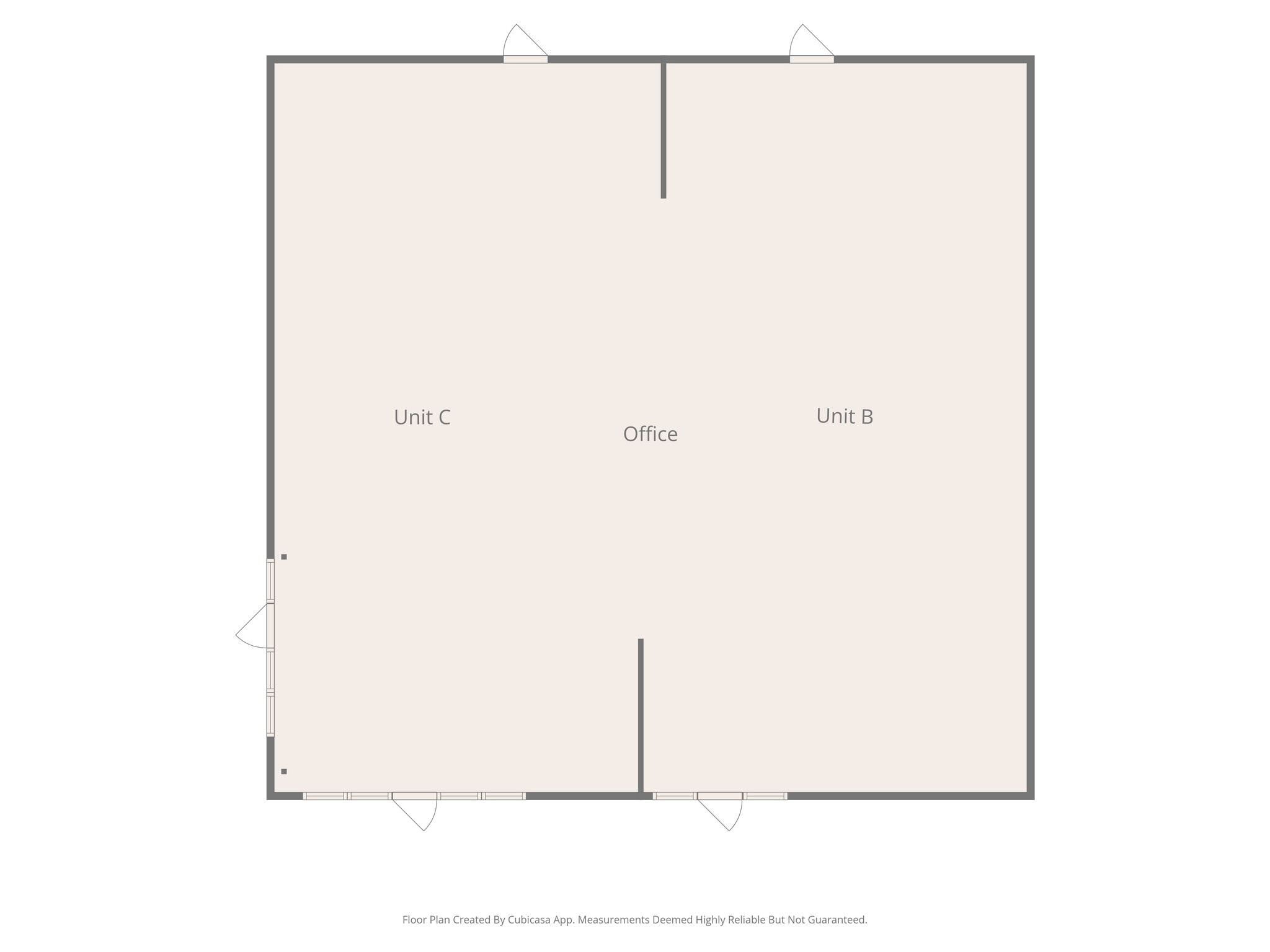201-229 Charlotte Hwy, Lyman, SC à louer Plan d’étage- Image 1 de 1