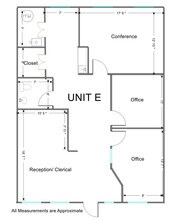 380 N Terra Cotta Rd, Crystal Lake, IL à louer Plan d’étage- Image 1 de 6