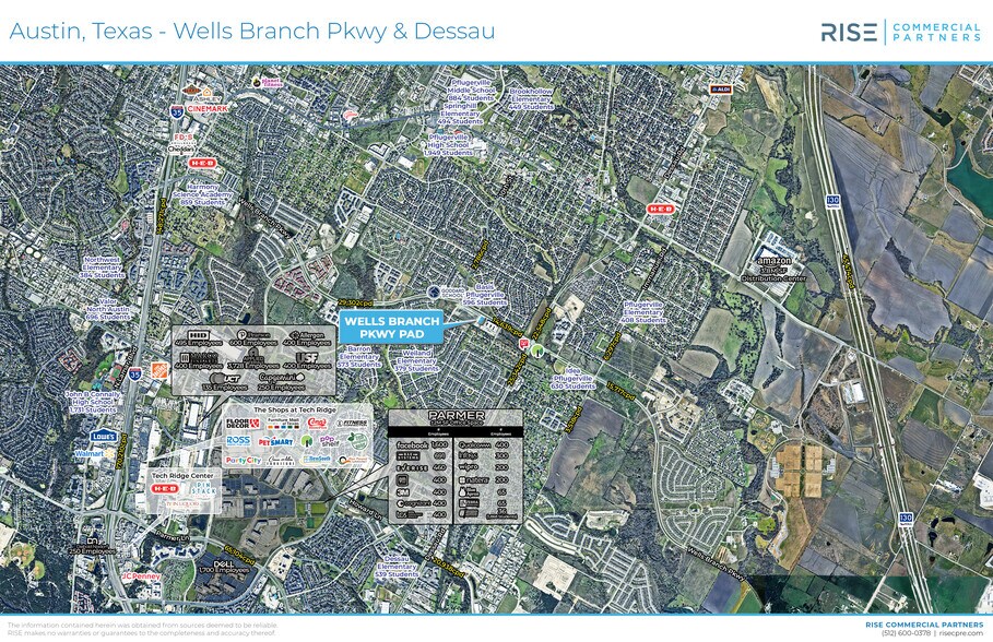 SWC Wells Branch Pkwy, Pflugerville, TX à vendre - Aérien - Image 2 de 3
