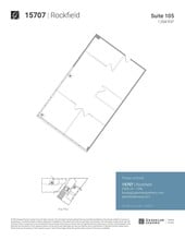 15707 Rockfield Blvd, Irvine, CA à louer Plan d’étage- Image 1 de 1