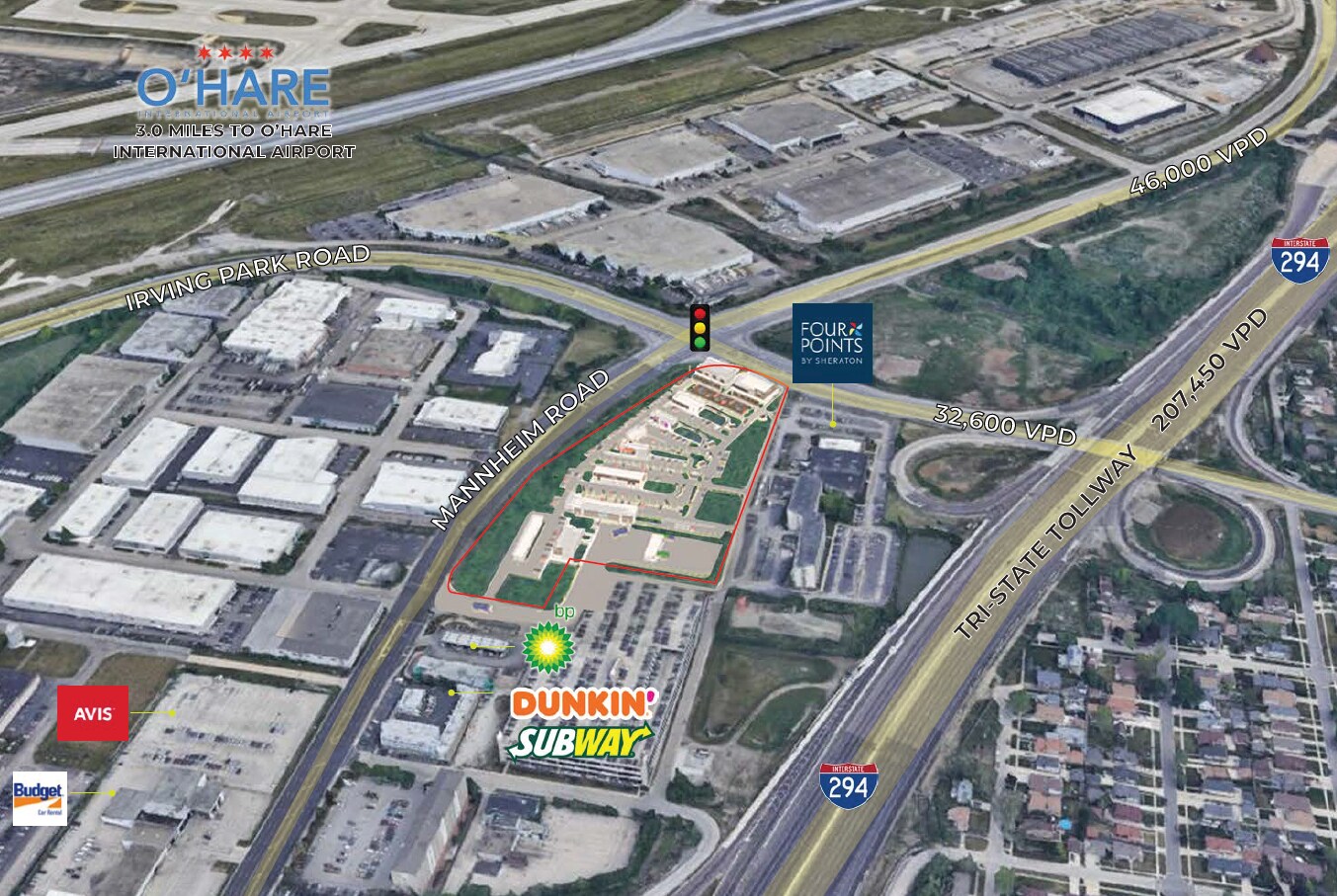 4501 Mannheim rd, Schiller Park, IL à louer Photo principale- Image 1 de 3