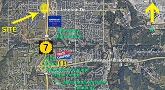 Plus de détails pour NEC of W 55th & Hedge Lane Terr st, Shawnee, KS - Terrain à vendre