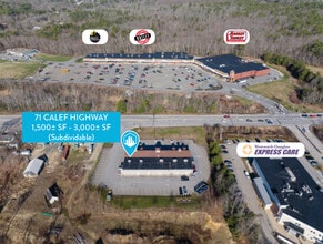 71 Calef Hwy, Lee, NH - Aérien Vue de la carte - Image1