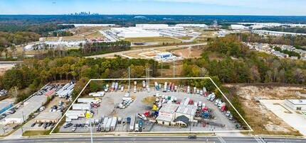 1786 Forest Pky, Lake City, GA - Aerial map view