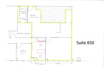 16055 Ventura Blvd, Encino, CA for lease Floor Plan- Image 1 of 2