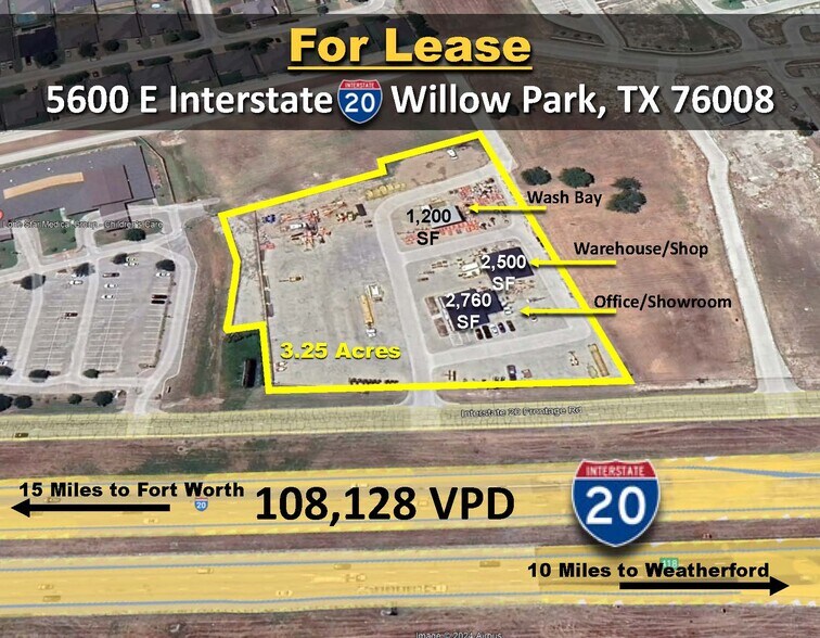 5600 Interstate 20 Service S rd, Willow Park, TX à louer - Aérien - Image 1 de 6