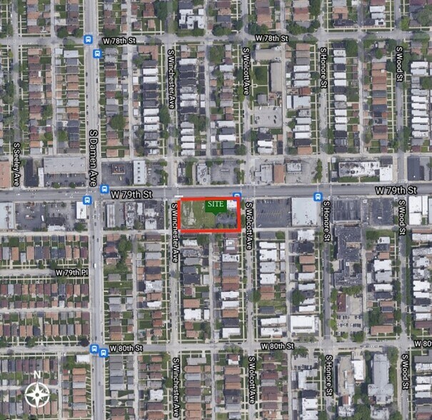 1911-1925 W 79th St, Chicago, IL à vendre - Aérien - Image 3 de 3