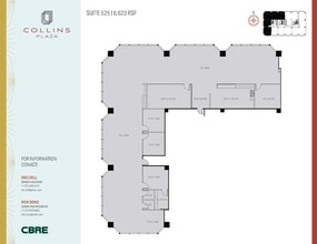 1755 N Collins Blvd, Richardson, TX for lease Floor Plan- Image 1 of 2