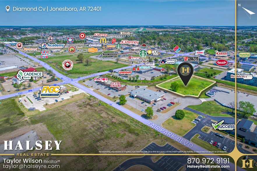 Diamond Cv Lot 1, Jonesboro, AR à vendre - Photo du bâtiment - Image 3 de 5