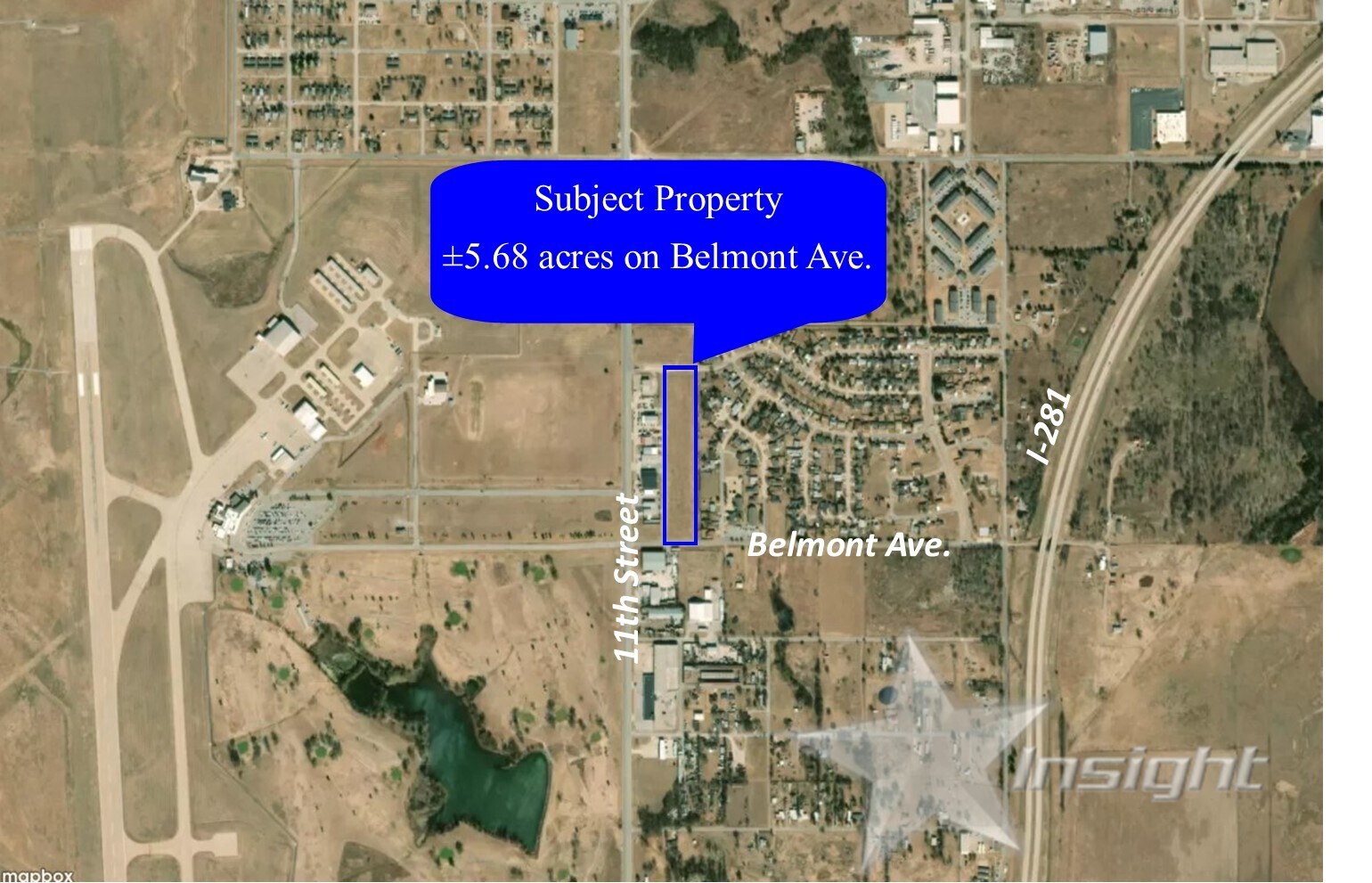 +5.68 Acres On Belmont Ave, Lawton, OK à vendre Photo du bâtiment- Image 1 de 4