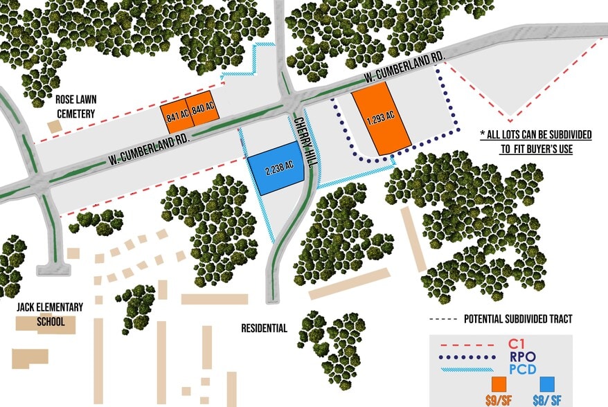 Blue Mountain Blvd, Tyler, TX à vendre - Plan de site - Image 3 de 3