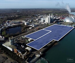 Marchwood Industrial Park, Marchwood, HAM - Aérien  Vue de la carte