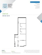 1213 Hermann Dr, Houston, TX for lease Floor Plan- Image 1 of 2