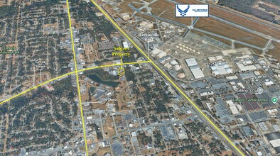 515 Myrtle St, Warner Robins, GA - Aerial map view