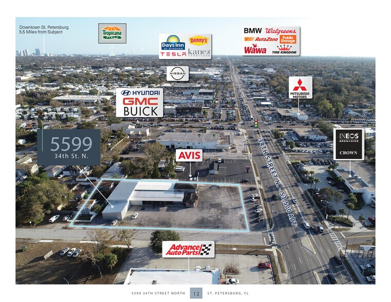5599 34th St N, Saint Petersburg, FL à vendre - Photo du bâtiment - Image 2 de 10