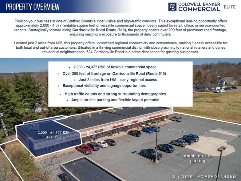 624 Garrisonville Rd, Stafford, VA for lease - Building Photo - Image 2 of 6