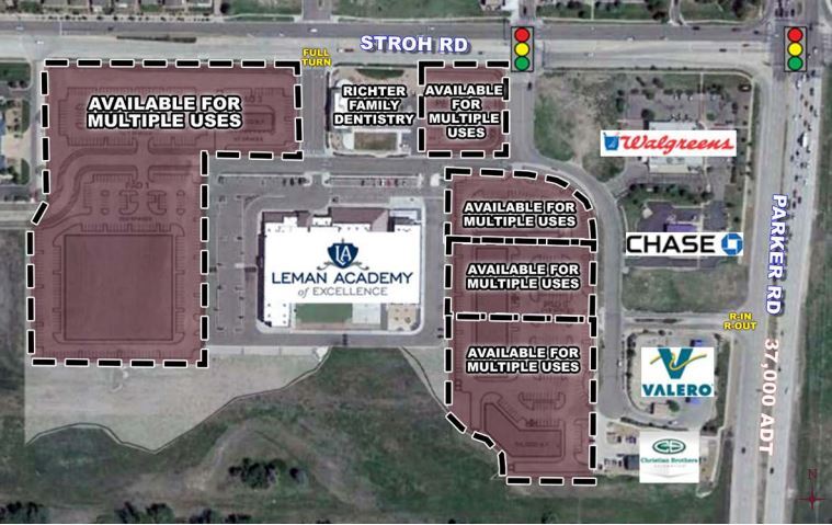 Stroh- Reata West Center- Stroh Road and Parker Rd Rd, Parker, CO for sale Building Photo- Image 1 of 2