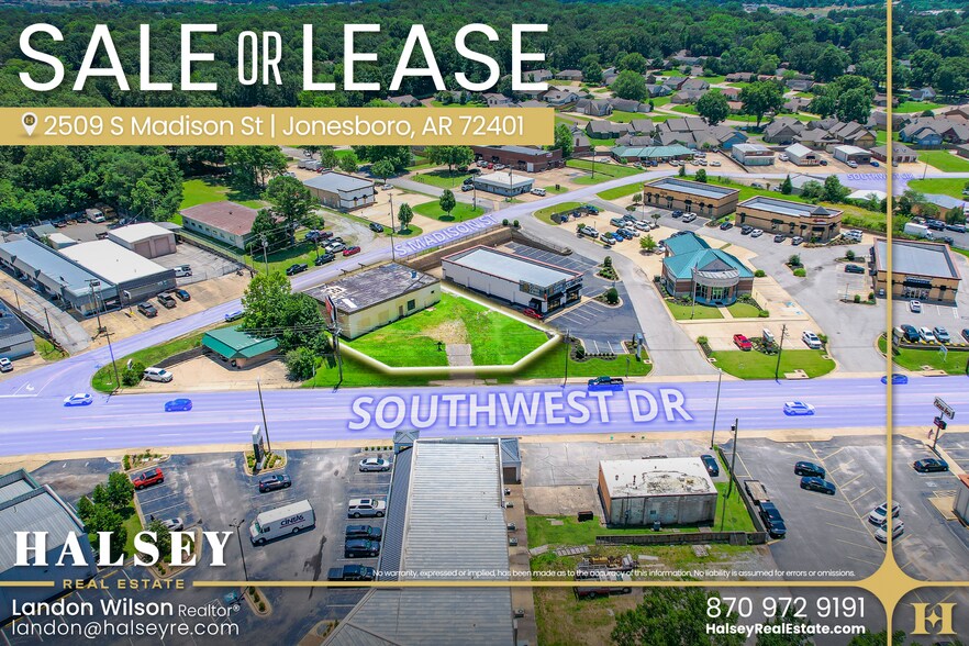 2509 S Madison St, Jonesboro, AR à louer - Photo du bâtiment - Image 1 de 4