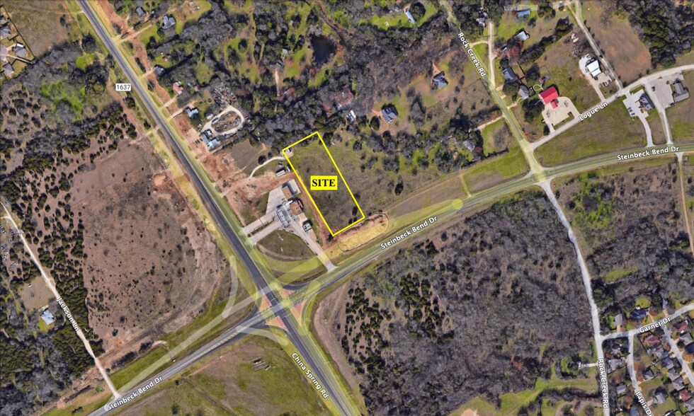 Steinbeck Bend & China Spring Hwy, Waco, TX à vendre - Photo du bâtiment - Image 1 de 1